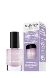 Deborah Milano Professional - Smalto Curativo per Unghie Sensibili e Fragili, Trattamento Rigenerante, Dona Unghie Integre e Lucenti, 9.5 ml