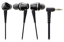 Audio-Technica ATH-CKR100iS - Auriculares en Alta resolución con transductores, Color Negro