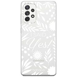 Babaco ERT GROUP mobile phone case for Samsung A52 5G / A52 LTE 4G / A52S 5G original and officially Licensed pattern I said Yes! 002 adapted to the shape of the mobile phone, partially transparent
