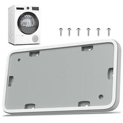GIANTO Dryer Door Compatible with Bosch, Siemens, Maintenance Door, Replacement for Heat Exchanger Grey with Screws - 22.5 x 14.5 cm