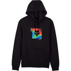 Fox Fleece Hoodie Race Scans – svart
