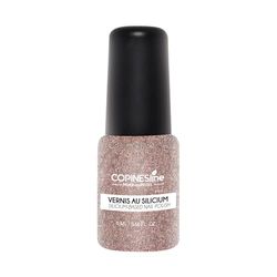 COPINES LINE - Vernis à Ongles Silicium Perle de Rosé - Renforce et Protège les Ongles - Teinte Intense et Longue Tenue - Formule Enrichie en Silicium - Facile à Appliquer - Fabriqué en France - 5ml
