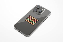 Bonateks, Custodia con stampa digitale, compatibile con iPhone 14 Pro, custodia protettiva, antiurto, silicone, flessibile, trasparente