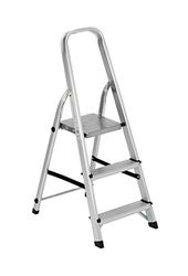 Scala alluminio Everest 3 gradini Per uso domestico e bricolage Portata max 150 kg.