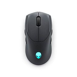 Alienware Tri-Mode AW720M Wireless Gaming Mouse, Optical Sensor, 8 Configurable Buttons, Fast-Charging, Grey