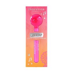 Profusion Cosmetics Scented Lip Balm and Gloss Duo Setlist for Luscious Lip, Achieve Natural Pink Lip with Nourishing, Hydrating Lip Balm and Gloss Duo, Pink
