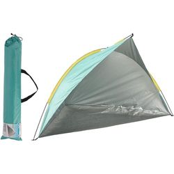 Well Home - Tenda da spiaggia in poliestere, 220 x 115 x 115 x 115 cm, colore: Verde