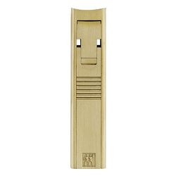 Zwilling Corta-unhas compacto (ultra plano com lima de unhas, borda ligeiramente curvada, para viajar e deslocar, estojo de pele incluído), premium, dourado