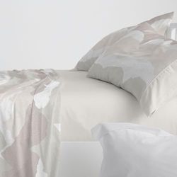 Burrito Blanco Beddengoedset voor bedden met 180 cm breedte (+ beschikbare maten), polyester, 50% katoen, 50% katoen, design 137, zandkleurig (180 x 190/200 cm)