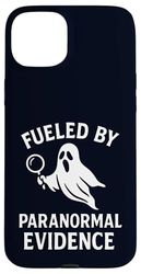 Investigatore paranormale Ghost Hunter Spirito Evidenza Amante Custodia per iPhone 15 Plus
