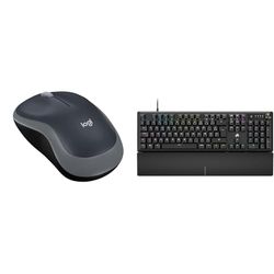 Logitech M185 draadloze muis, & CORSAIR K70 Core RGB Mechanisch Gaming