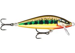 Rapala - Leurre de Pêche Countdown Elite Construction Balsa - Leurre Eau Douce Coulant - Profondeur de Nage 0,9m - Taille 4,5cm / 3,5g - Fabriqué en Estonie - Gilded Vairon