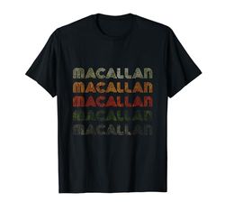 Love Heart Macallan Tee Grunge Estilo Vintage Negro Macallan Camiseta