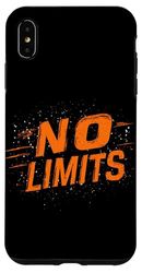 Great No Limits Logo Case for iPhone XS Max