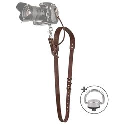 Camera Strap Accessoires Voor Een Camera Professionele Enkele Lederen Harnas Schouderriem Quick Release Gear DSLR/SLR Strap, Bruin, Default