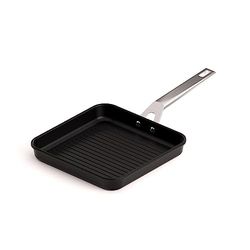 Valira Aire - Grill Premium de 23x23 cm hecho en España, aluminio fundido con antiadherente reforzado, apto para inducción