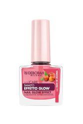 Deborah Milano Nagellack för svaga sprickbildande naglar, glöd, lyser och sublimerar naglarna med jojobaolja, förbättrar nagelns naturliga färg, 8,5 ml