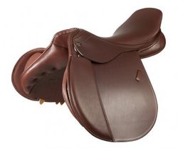 PFIFF Gotthardt Selle d'obstacle, Cognac 17,5 kw2