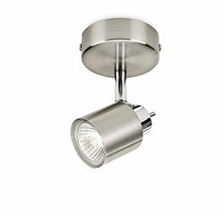 Philips Meranti Spotlight - 1 huvud, Nickel, 1x35W, 230V, Ej Dimbar, Ljuskälla medföljer ej