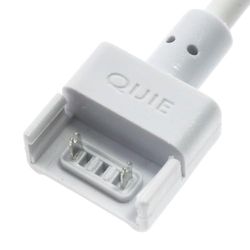 VoltShine Connettore intermedio IP68 con cavo per strisce LED esterne e zone umide. Compatibile con ingressi da 10 mm e uscite da 12 mm. Include 2 pin per una maggiore durata e prestazioni.