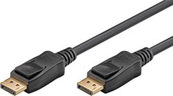 goobay Cavo DisplayPort 2.1, cavo DP 2.0 31M, 54Gbit/s, 10K/60Hz, 8K/120Hz, 4K/144Hz, Full HD (1080p) /240Hz, supporto HDR, compatibile con FreeSync/G-Sync, per PC, Monitor, Gaming, 74755