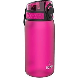 Ion8 Lekvrije waterfles voor kinderen, BPA-vrij, 400 ml (13 oz)