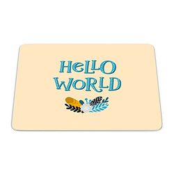 Bonamaison, Rectangle Pop Art Digital Printed Mouse Pad, Non-Slip Base, for Office and Home, Size: 22 x 18 cm