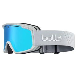 Bolle - Maddox, Lightest Grey Matte, Azure, Medium-Large, Snow Goggles, Unisex, Adult