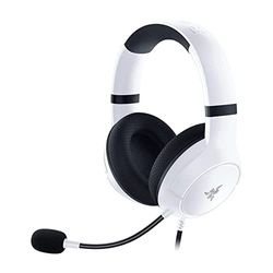 Razer Kaira X - Casque Gaming Filaire pour Xbox Series X|S (Haut-parleurs TriForce de 50mm, Microphone Cardioïde HyperClear, Commandes intégrées, Compatibilité Multiplateforme) Blanc