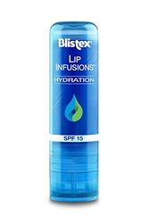 Blistex Idratazione per infusione per labbra, acido ialuronico idratante, 3,7 g, la confezione può variare