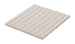 Kleine Wolke Tappeto da bagno, poliacrilico, beige sabbia, 60 x 60 cm