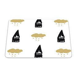 Bonamaison, Rectangle Pop Art Digital Printed Mouse Pad, Non-Slip Base, for Office and Home, Size: 22 x 18 cm