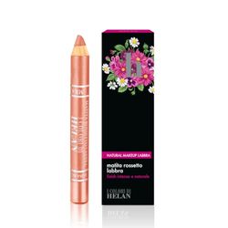 Helan I Colori di Helan - Matita Labbra Rosa Rosè Morbida Idratante Make Up Luminoso Matitone Labbra Tratto Preciso con Cere Nutrienti Texture Cremosa Rossetto Lunga Durata Intenso per Makeup Naturale