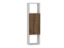 Alphamoebel Novella K4 2466 Armoire Murale en Noyer Blanc