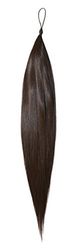Thermofibre Hair Addition Silky Straight 24" Colour HA2/4 - Dark Brown/Chestnut Brown (Versatile Ponytail and Braid Hair Switch)