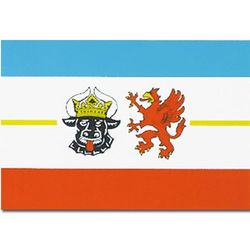 Mil-Tec Unisexe - Drapeau adulte - 16720080 - Bl Mecklenburg - Taille unique
