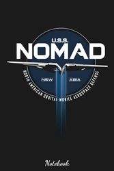 USS Nomad Notebook: Lined College Ruled Paper, Planner, Diary, Journal, 6x9 120 Pages, Matte Finish Cover