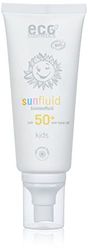 eco cosmetics Kids Sunspray LSF50+, waterbestendig, veganistisch, zonder microplastic, natuurlijke cosmetica voor gezicht en lichaam, 1 x 100 ml