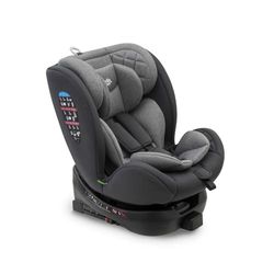 Interbaby Autostoel 0/1/2/3 verzegeling grijs - 360º-ISIZE-ISOFIX