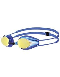 Arena Tracks Junior Mirror Óculos de natação, unissexo para adultos, azul (Blue Yellow), tamanho único