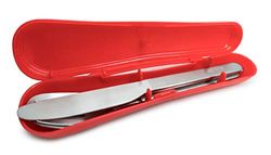 Nerthus FIH 460 Stainless Steel cutlery set with case