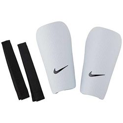 Nike NK J Guard-CE Caneleiras de futebol, unissexo para adulto, branco/preto, M