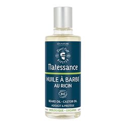 Natesance – Aceite para barba ricino, 100 ml
