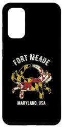 Coque pour Galaxy S20 Fort Meade Maryland USA Crabe Design vintage vieilli