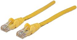 intellinet PATCHKABEL RJ45 U/UTP CAT6 1.00M HEBELSCHUTZ Gelb