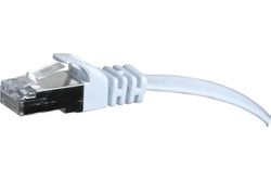 Connect 2 m Copper RJ45 U/FTP Cat.6 Flat Patch Cord - White