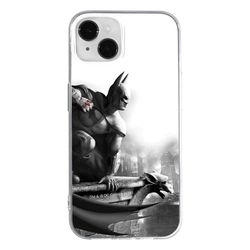 ERT GROUP mobiltelefonfodral för Apple Iphone 14 PLUS originalt och officiellt licensierat DC mönster Batman 017 optimalt anpassad till formen på mobiltelefonen, fodral tillverkad av TPU-plast