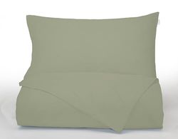 Bianca Plain Dyed Military Green
