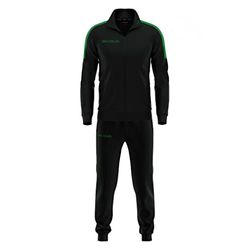 givova TR033, Unisex Adult, Black-Green, 2XL