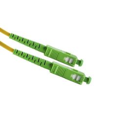 Brightium Cable de fibra óptica 9/125 SC/APC-SC/APC, 20m - Transmisión de datos de alta velocidad, ideal para conexiones de red y telecomunicaciones.